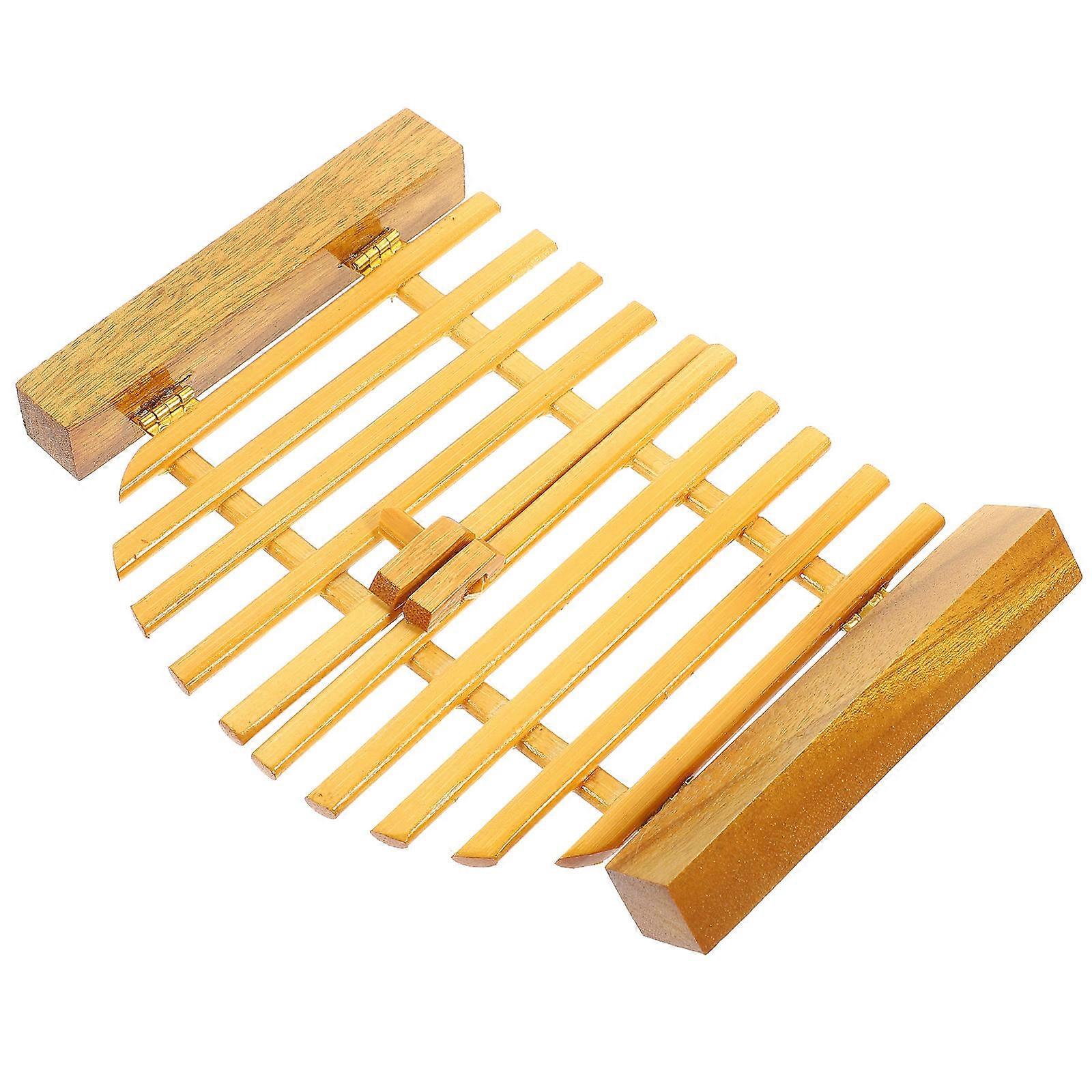 Miniature Gate Mini House Gate for Display 3Pcs Realistic Wood Furniture