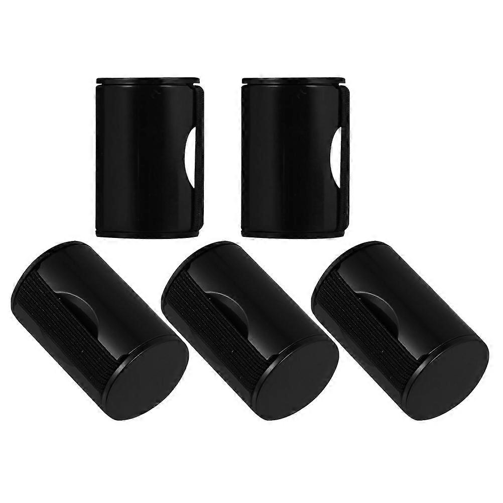 Ukulele Sand Shaker Instrument for Playing 15Pcs Black Package