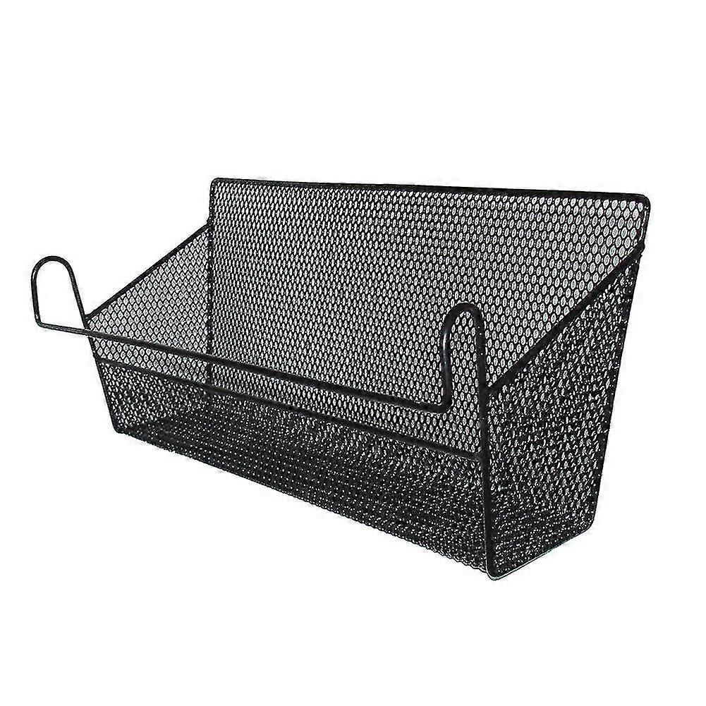 2025 Metal Mesh Dorm Bedside Hanging Basket Wire Bookcase Shelf Rack Bunk Organizer