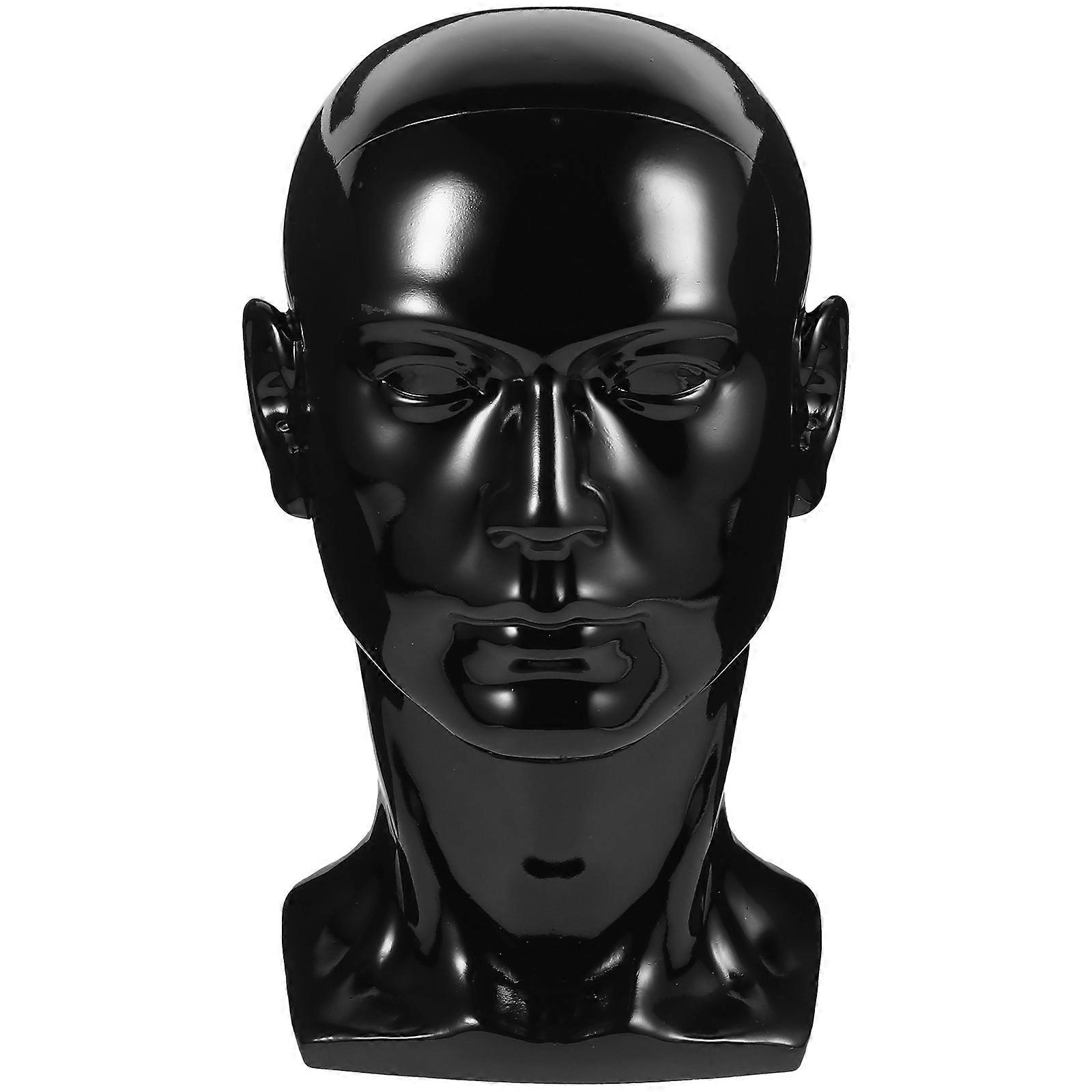 Hatt Mannequin Hode PVC Display Stativ for Parykk Brilleholder