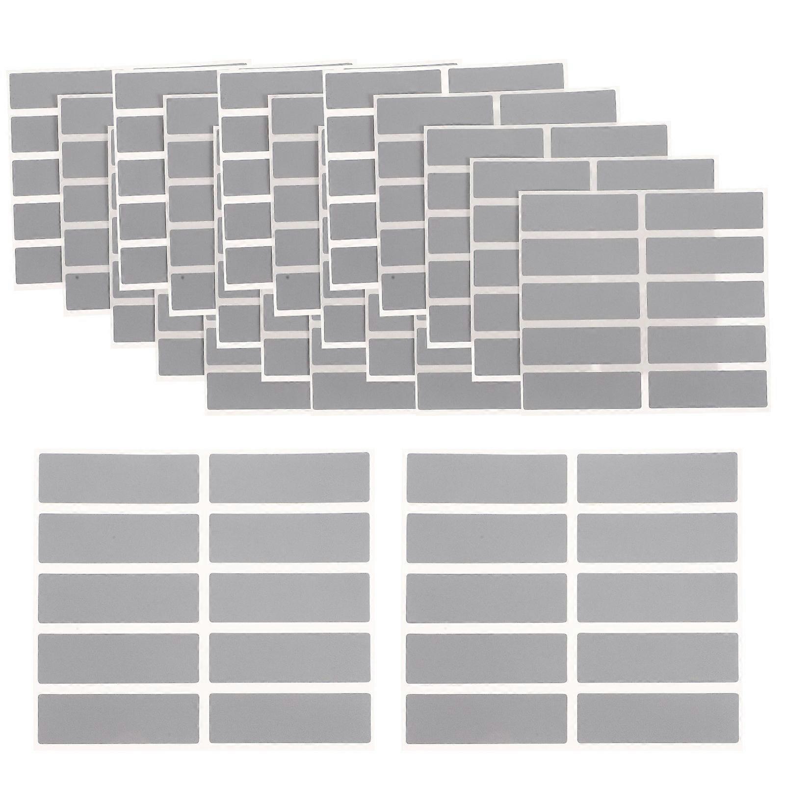 DIY Scratch Off Cards Silver Scratch Cards for Party Use 250 Sheets