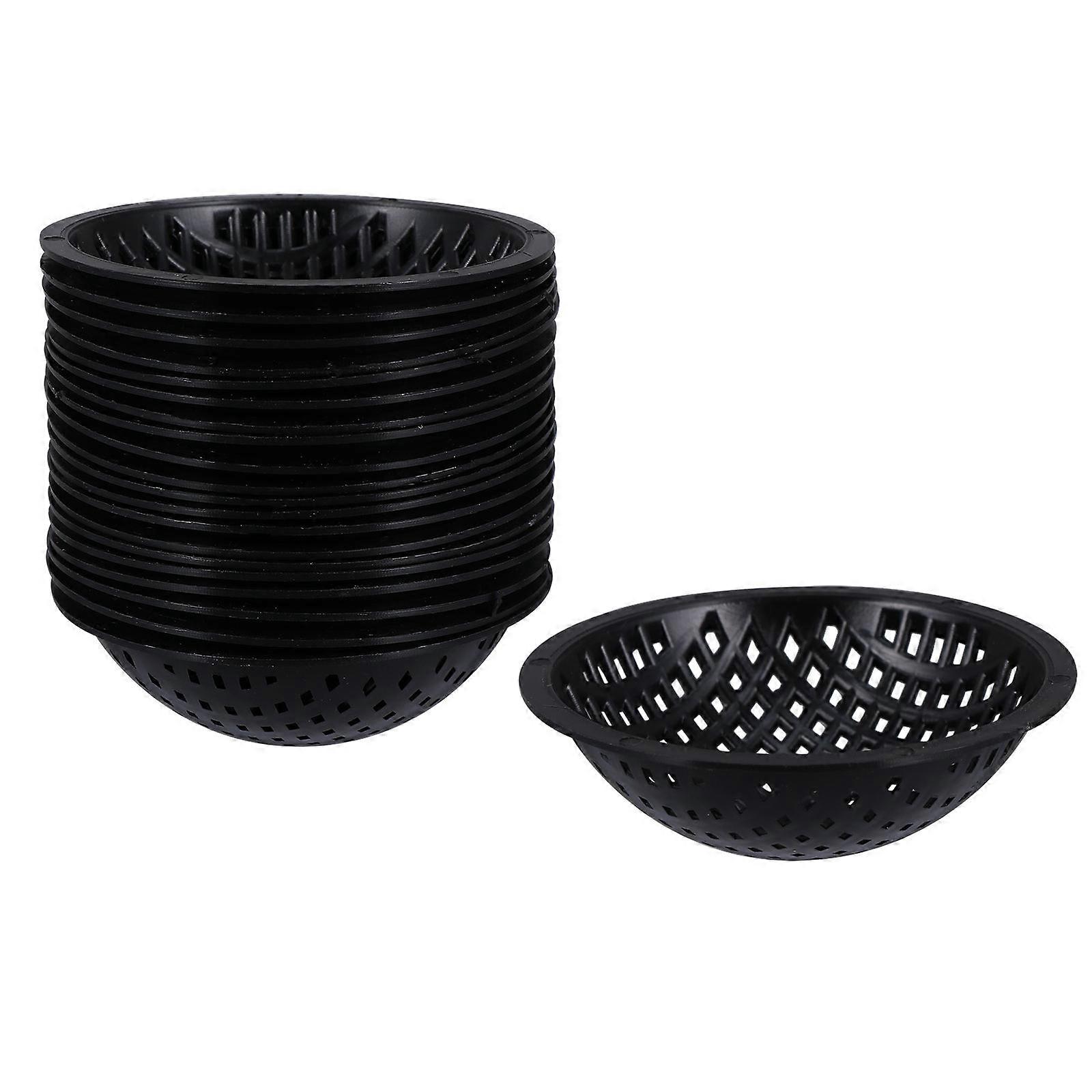Flowerpot Mesh Pads Bowl Shape for Drainage with 60Pcs for Garden Use