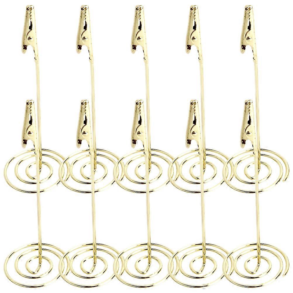 40Pcs Photo Card Holders Convenient Memo Clips For Office And Home Use With Simple Style And Silver Finish