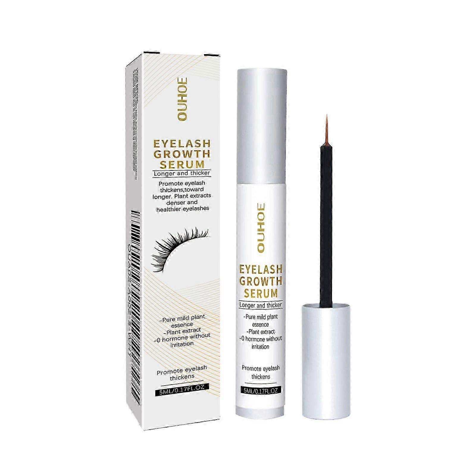 Eyelash Growth Serum, Gentle And Natural Moisturizing Beautiful Thick Long Black Curling Eyelash Without Trace