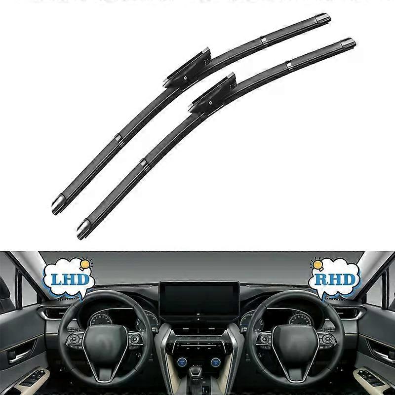 Applies to Front Windshield Windscreen Wiper Blades For Renault Clio 3 III MK3 RS Window Hatchback Estate 2005 - 2014 2006  2009 2011 2010