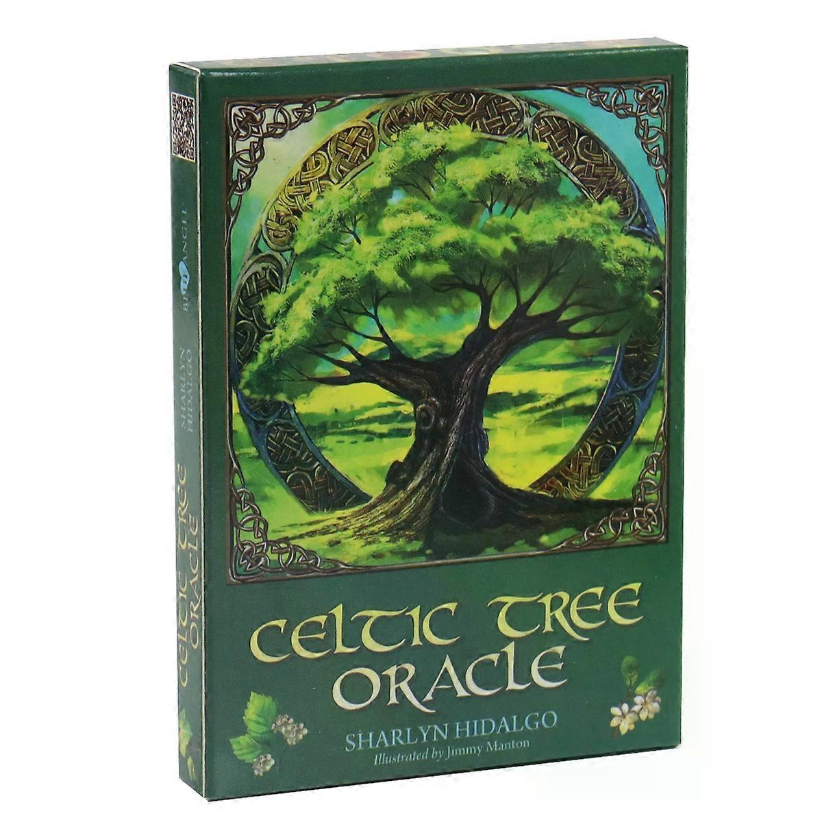 1Pcs Celtic Tree Oracle Cards Helps You Become Familiar With The Signature Energies Of The Trees And More Connected With Nature