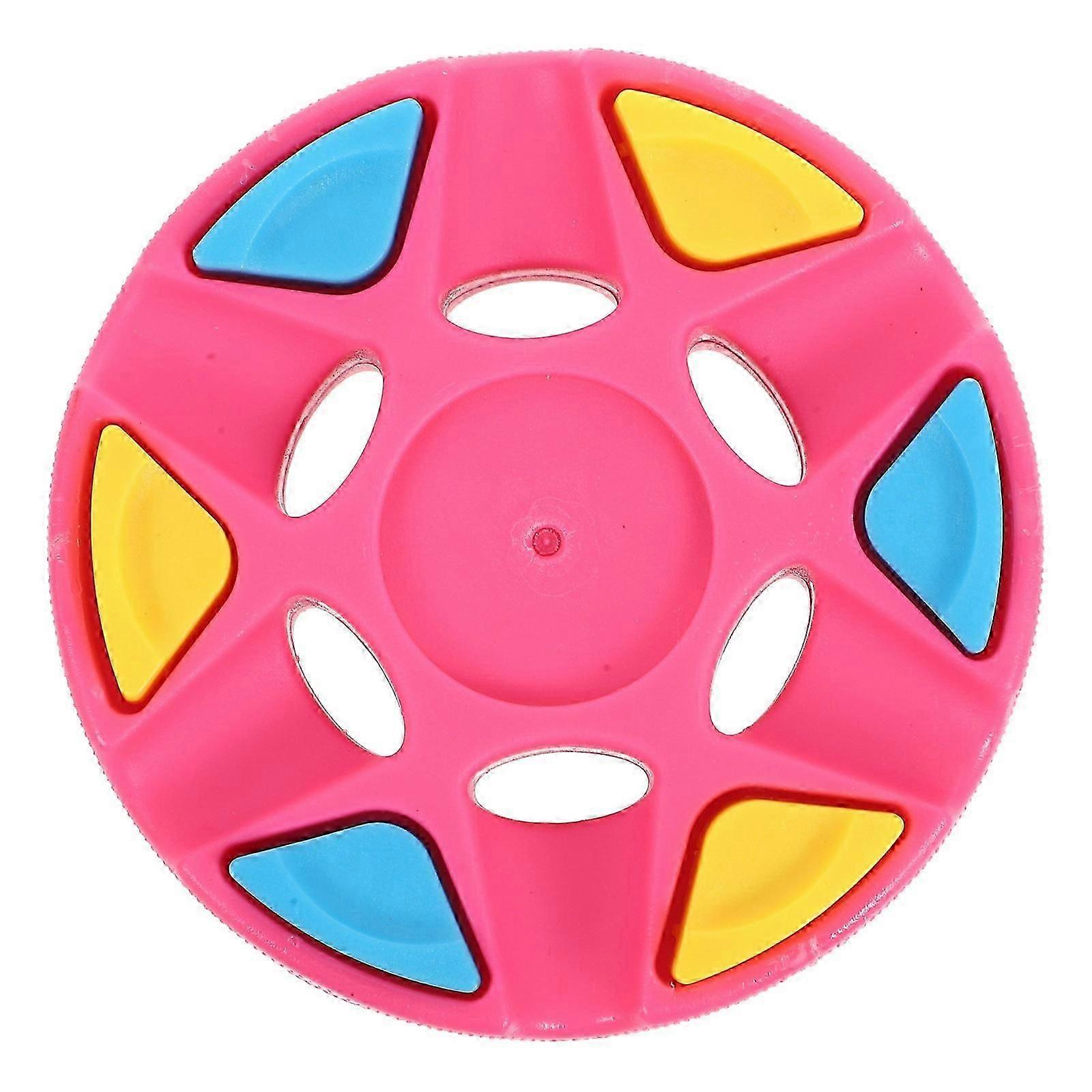 Sky-blue Roller Hockey Puck for Playing Made of PA Material with Stable Rolling and Control 1 Piece