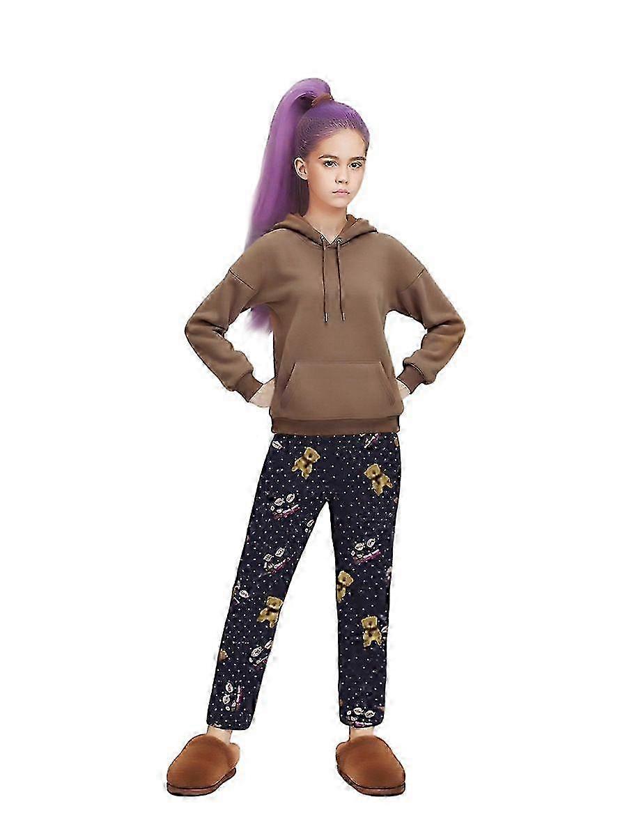 Girls Kpop Demon Hunters Pajamas Rumi Mira Zoey Sleepwear Tops Pants Set Hoodie A | UK