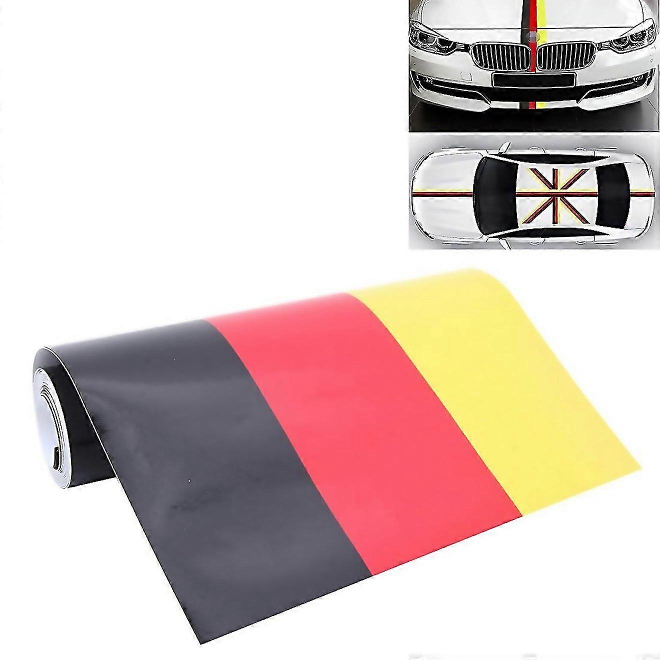 For 2m German Flag Car Plastic Wrap Sticker Decal