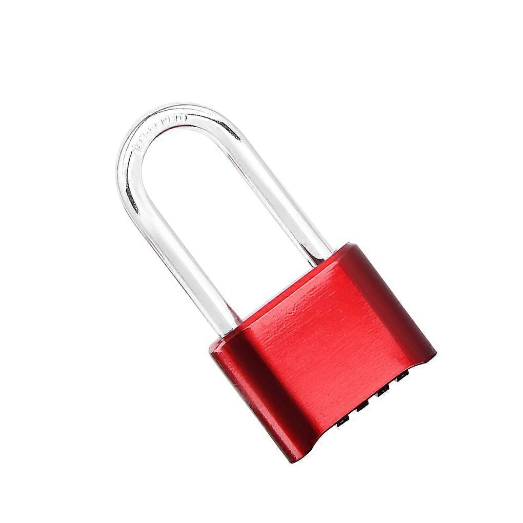 Coded Lock Solid Color 4 Digit Password Portable Door Warehouse Padlock