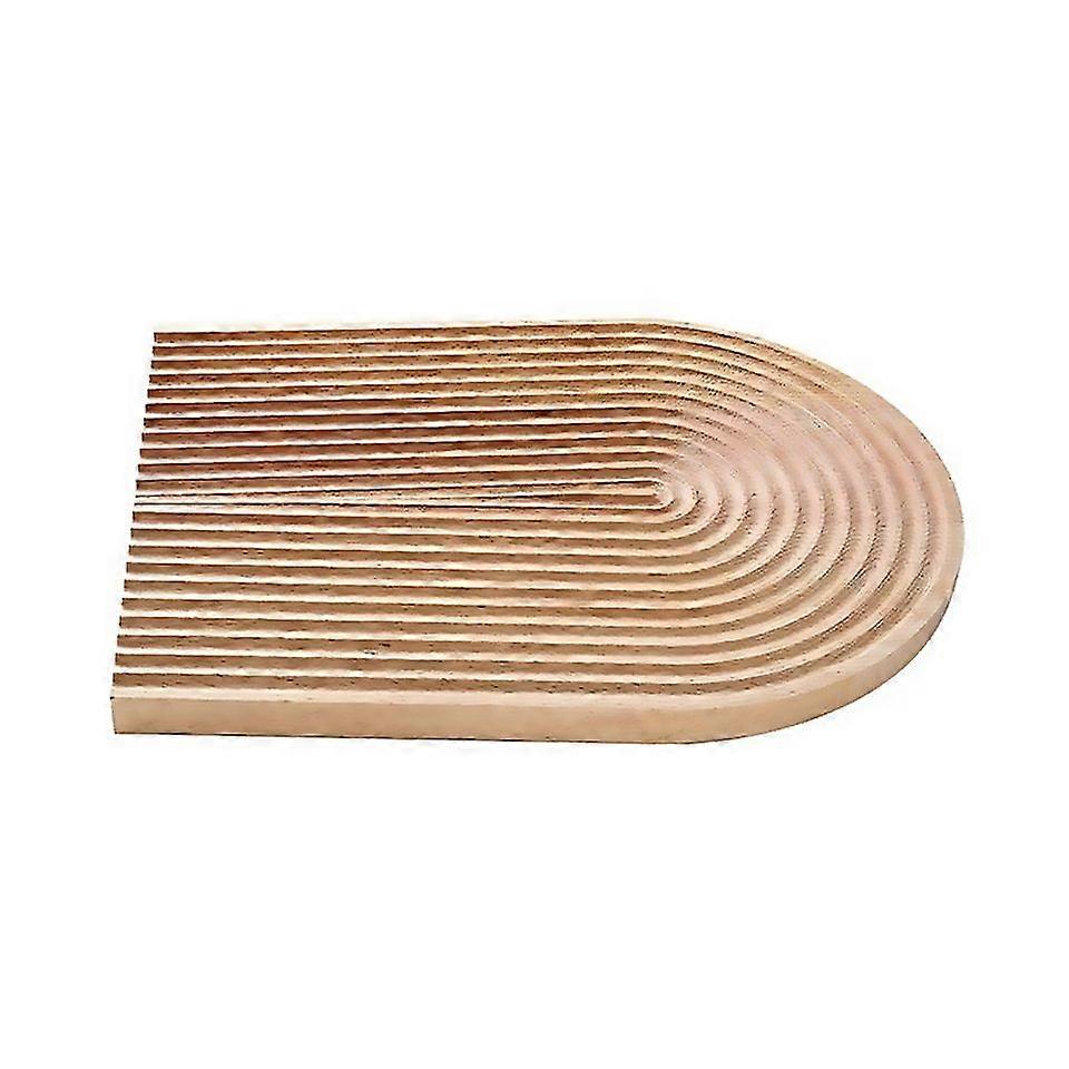 For Small Elliptical Wooden Tray Photography Shooting Props