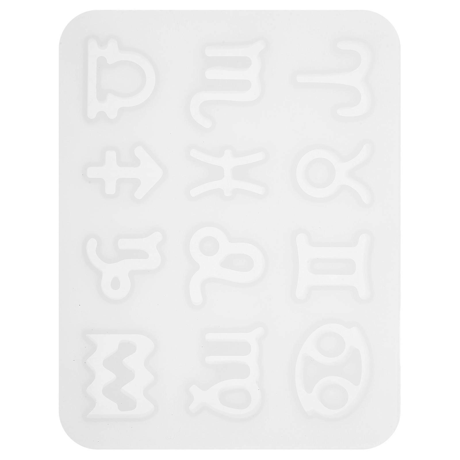 DIY Pendant Kit Silicone Molds for Key Chain Making 1Set