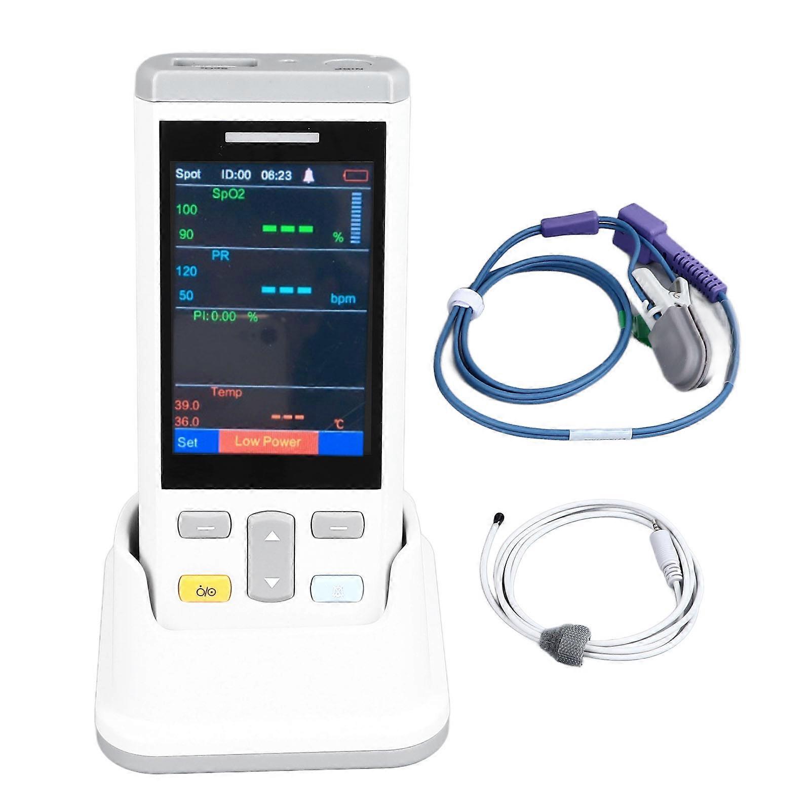 Veterinary Pulse Oximeter Portable SPO2 Monitor for Dog Cat 18650 1800mAh