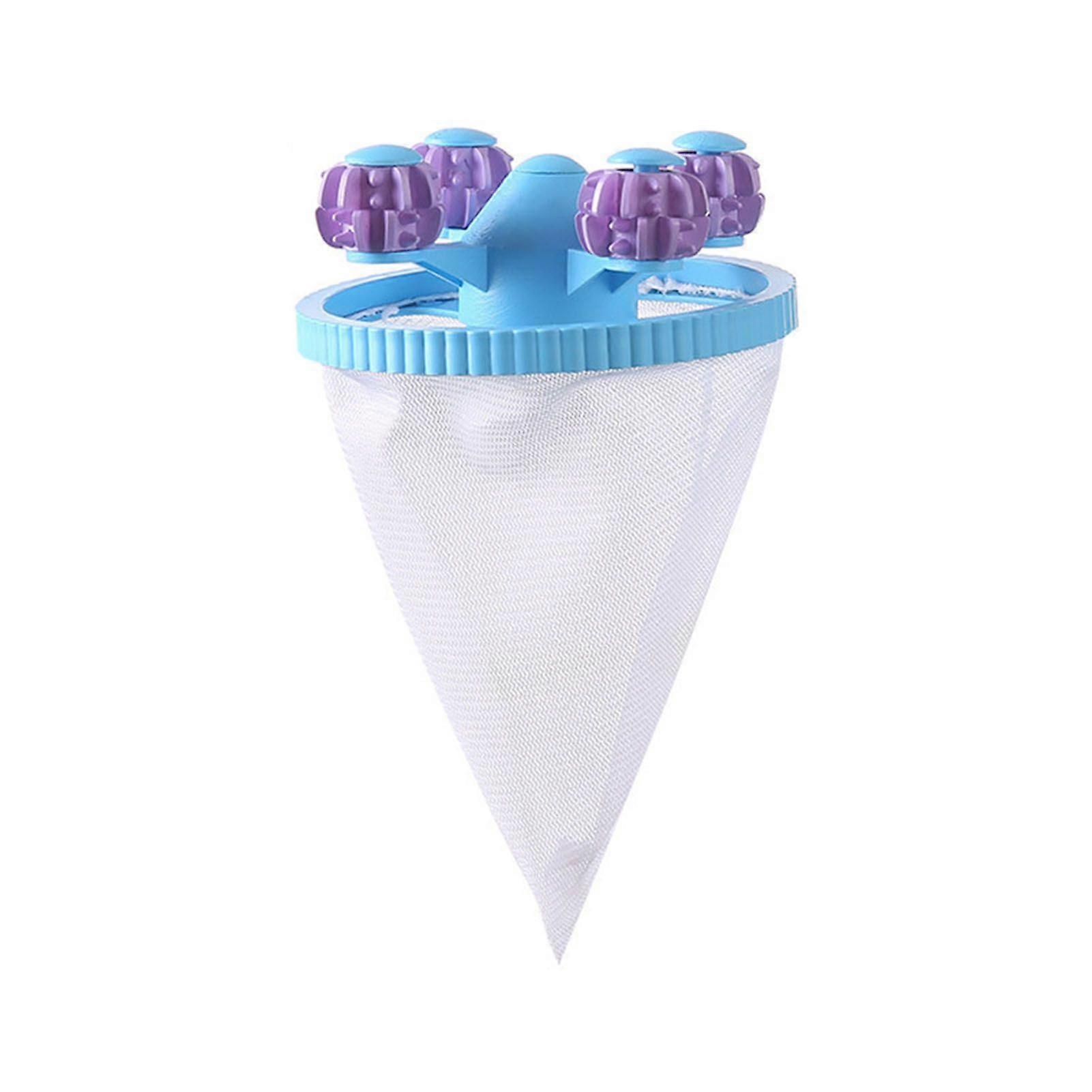 Washing Machine Filter Reusable Mesh Design Floating Hair Collector Deep Cleaning High-Efficiency Pet Hair Remover