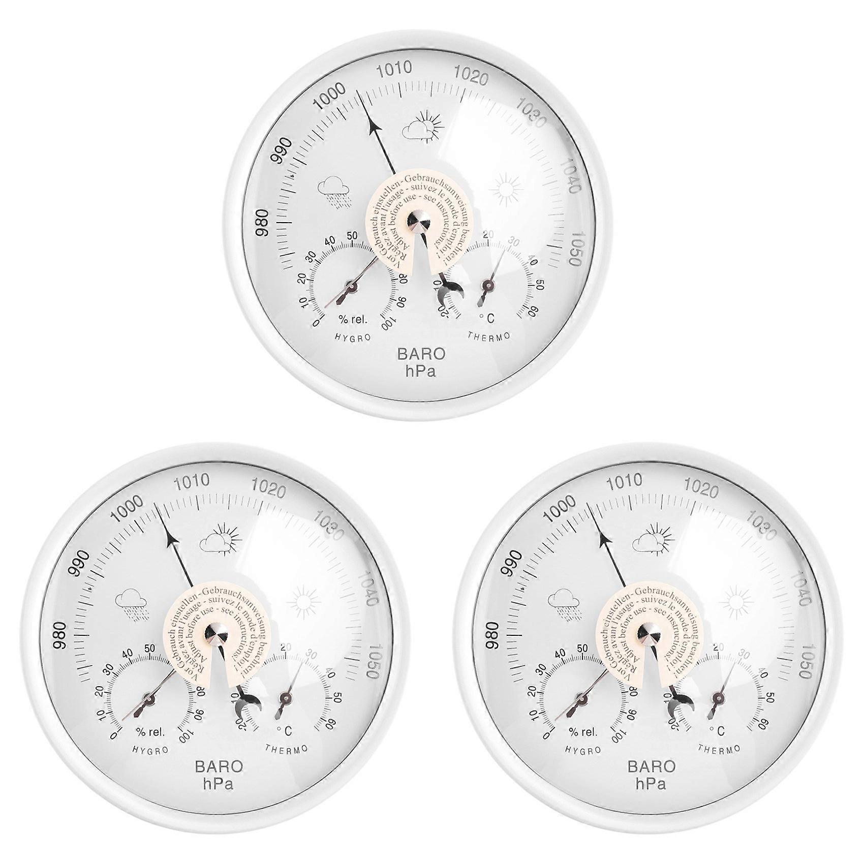 Digital Indoor Hygrometer for Different Environment (White, One Size)