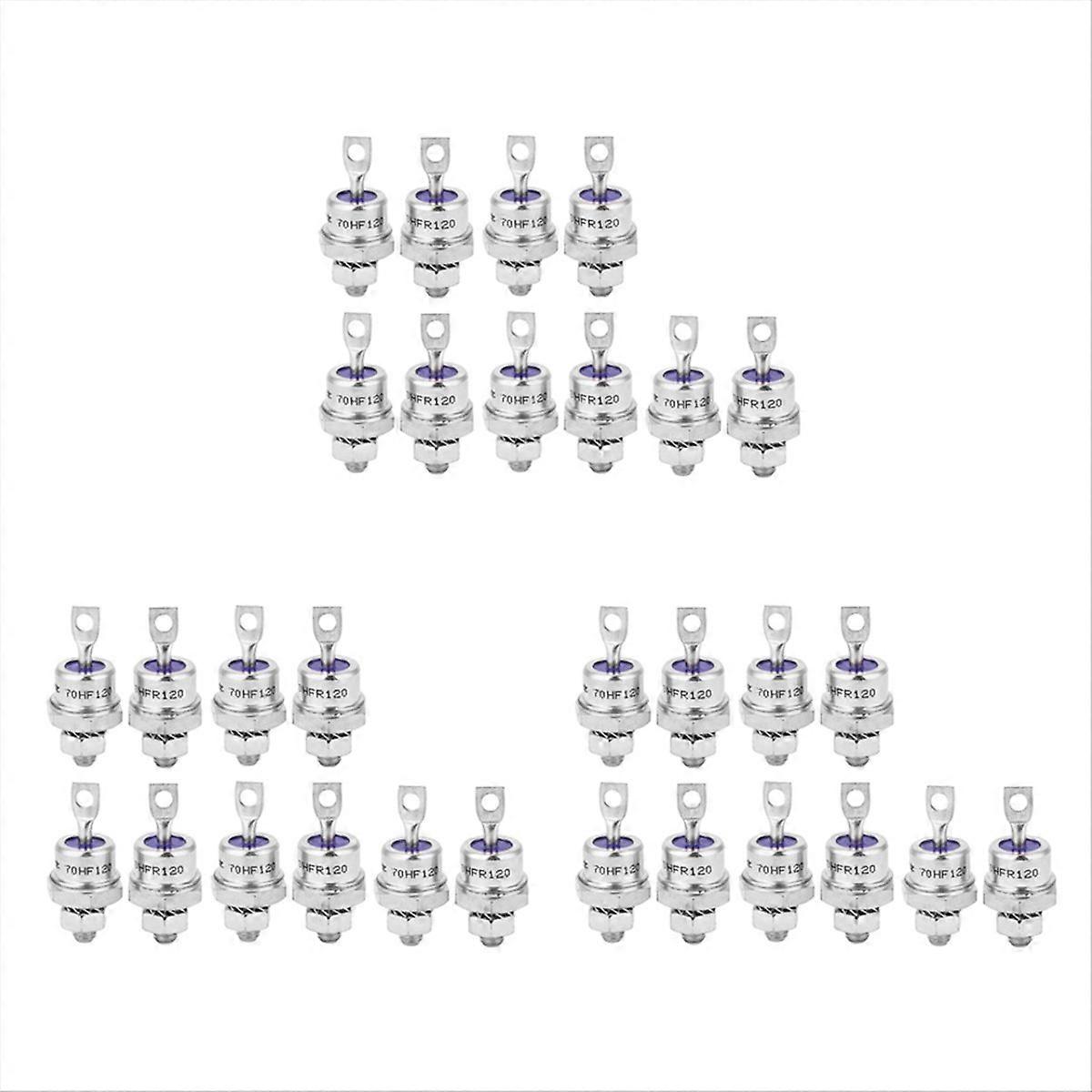 5Pairs Rectifier Diode Spiral 70HF120/70HFR120 70A 1200V High Power