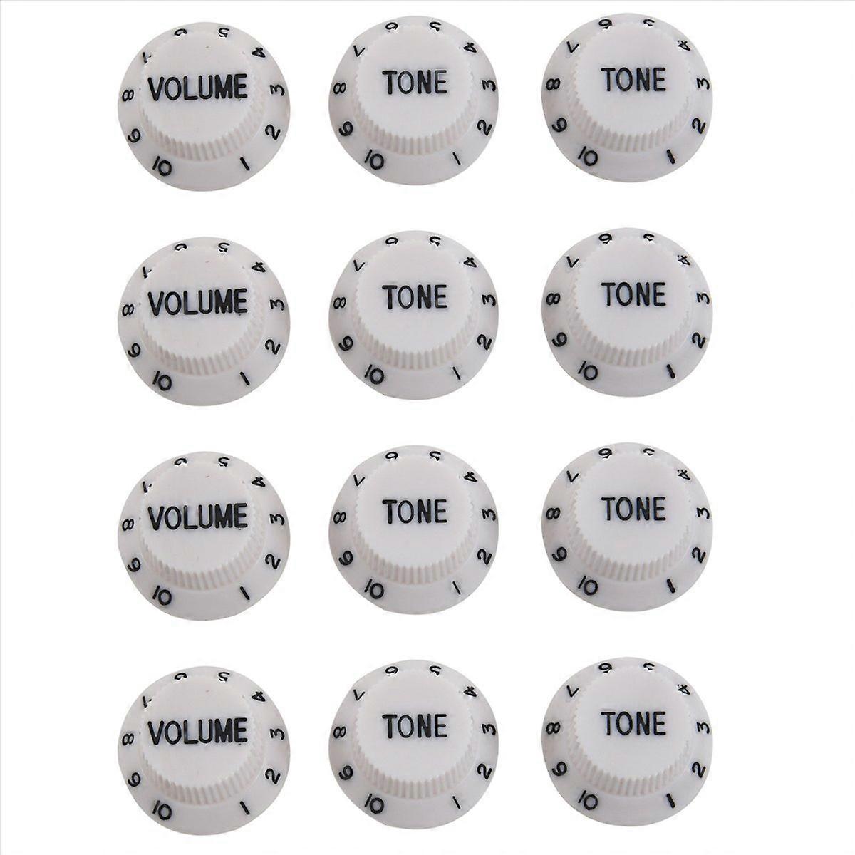 1 Volume&2 Tone Guitar Control Knobs For Strat Style Guitar