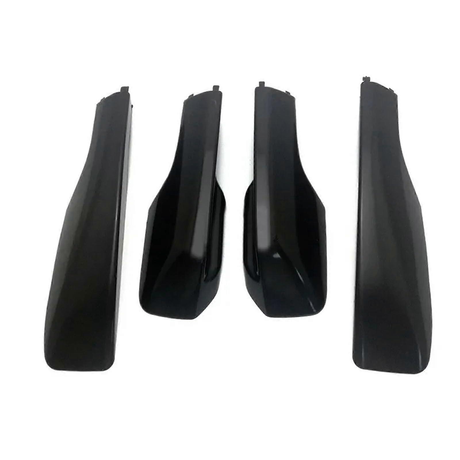 Carrier Rails for Compatible Toyota RAV4 XA30 Roof Rack Cross Bars 20062012 Black Front Rear Rail End Replacement 4Pcs