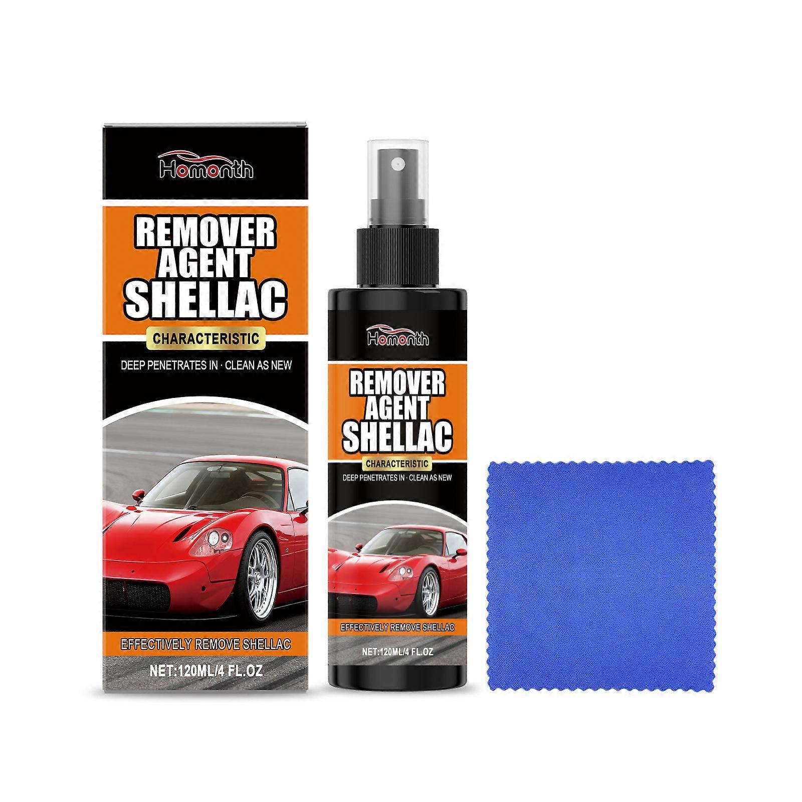 Homonth Car Surface Cleaning Spray: Multi-Functional Cleaning For Car Body, Rearview Mirrors, Windshields, Oil Stains And Dust