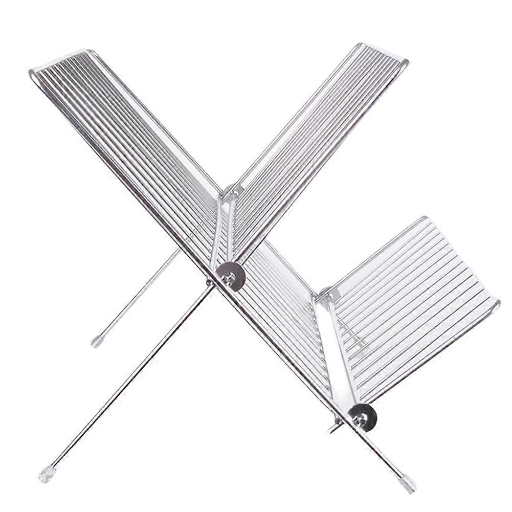 Drain Rack Dishes Foldable Kitchen Household Storage Drying Dishes Rack Multifunctional Kitchen Take Rack