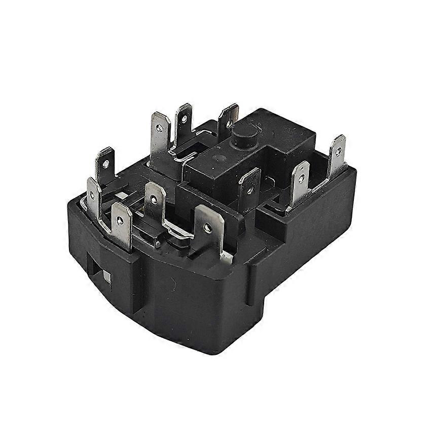 Refrigerator Compressor Starter Relay Overload Protector QPE2-C15MD3 for Haier/Aoma/Xinfly (QPE2-C15MD3 No-Power-Loss Starter [11-Pin])