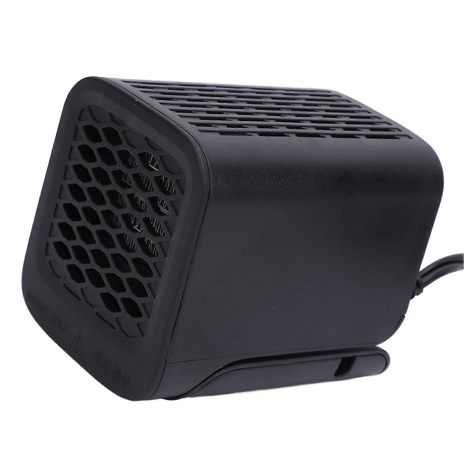 Car Heater Fan Plug in Cigarette Lighter Foldable 150W Fast Heating Hot Wind Blowing Windshield Defrost Defogger for Winter Driving 12V 