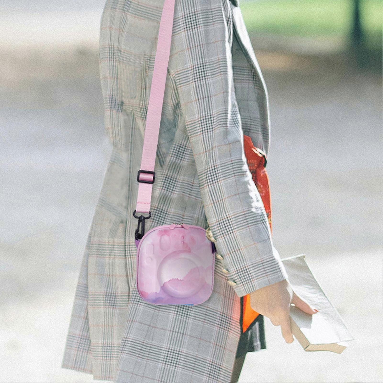 Instant Camera Hard Case Scratch Proof Cute Colorful EVA Carrying Bag for Fujifilm Instax Mini 7 8 9 11 12 40 Dreamy Cloud 