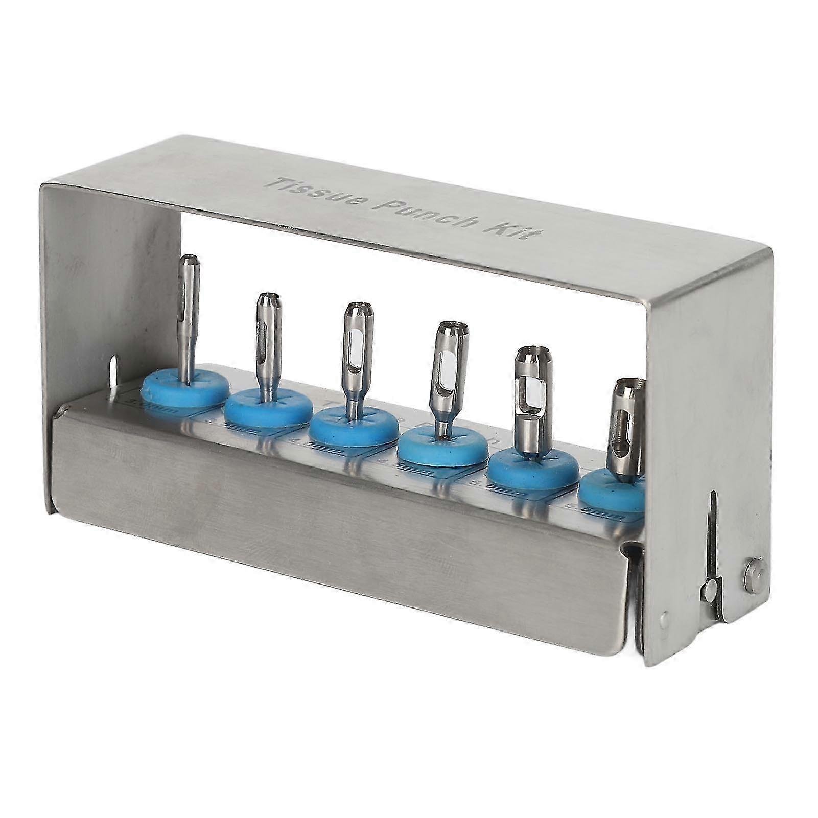 ערכת מקדחי טרפין דנטלית מקצועית עם מחזיק בור שיניים מתכת לניתוח עצמות