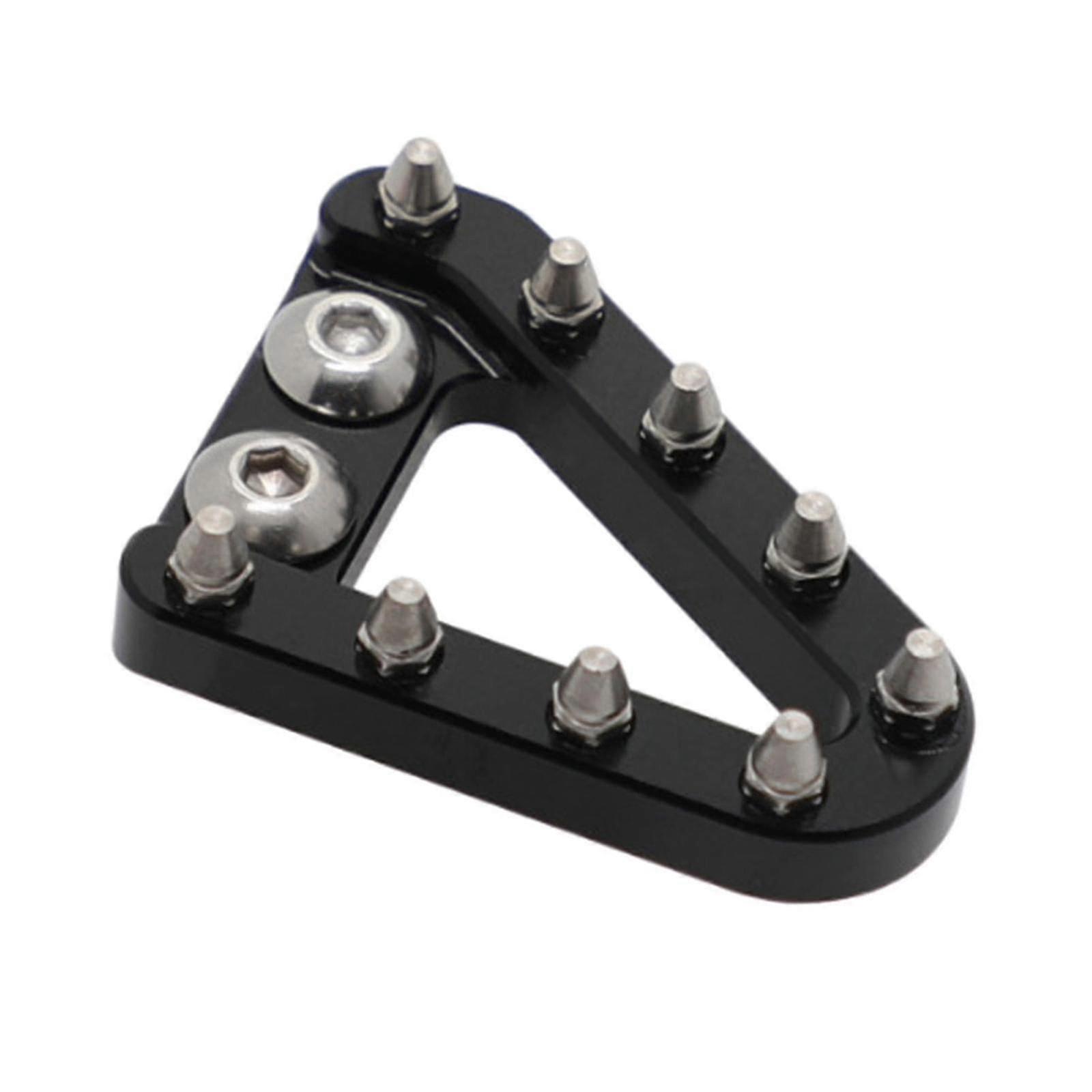 Pour Exc Motorcycle - Pédale de frein à pied plus large CNC avec plaque de repos