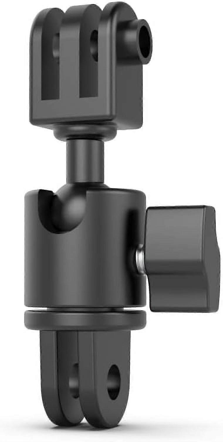 Aluminum 360 Degree Rotation Camera Mount, Metal Bracket Adapter Compatible with GoPro Hero 12/11/10/9/8/7/(2018)