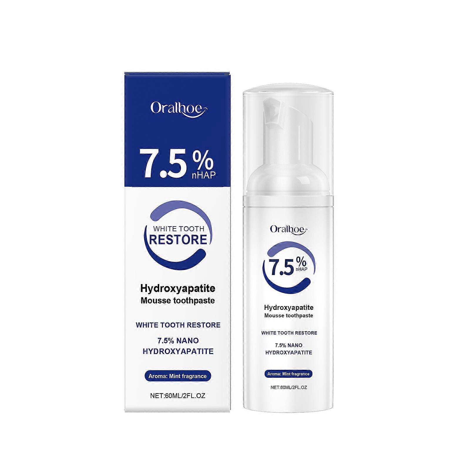 Cleansing Mousse Toothpaste Contains Water And Hydroxyapatite