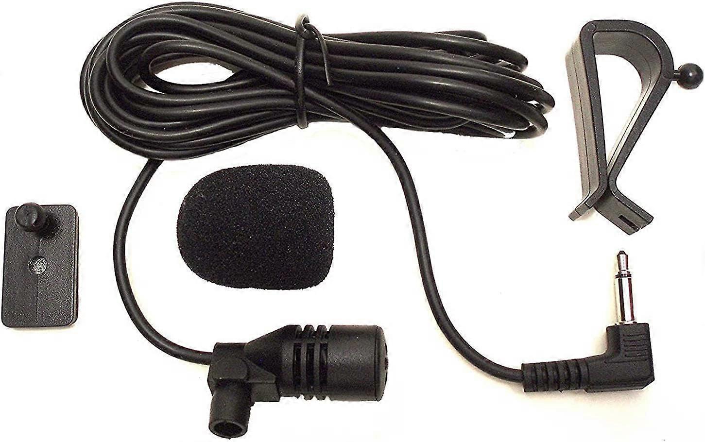 3.5Mm Microphone Assembly Mic For Car Vehicle Head Unit Bluetooth Enabled Stereo Radio