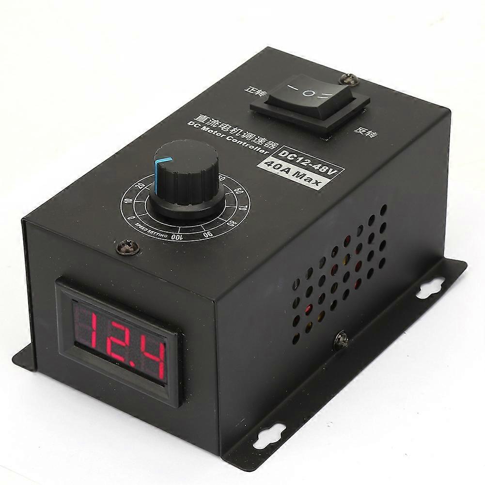 DC 12V~48V 40A Brush Motor Governor Speed Control Module Electric Controller