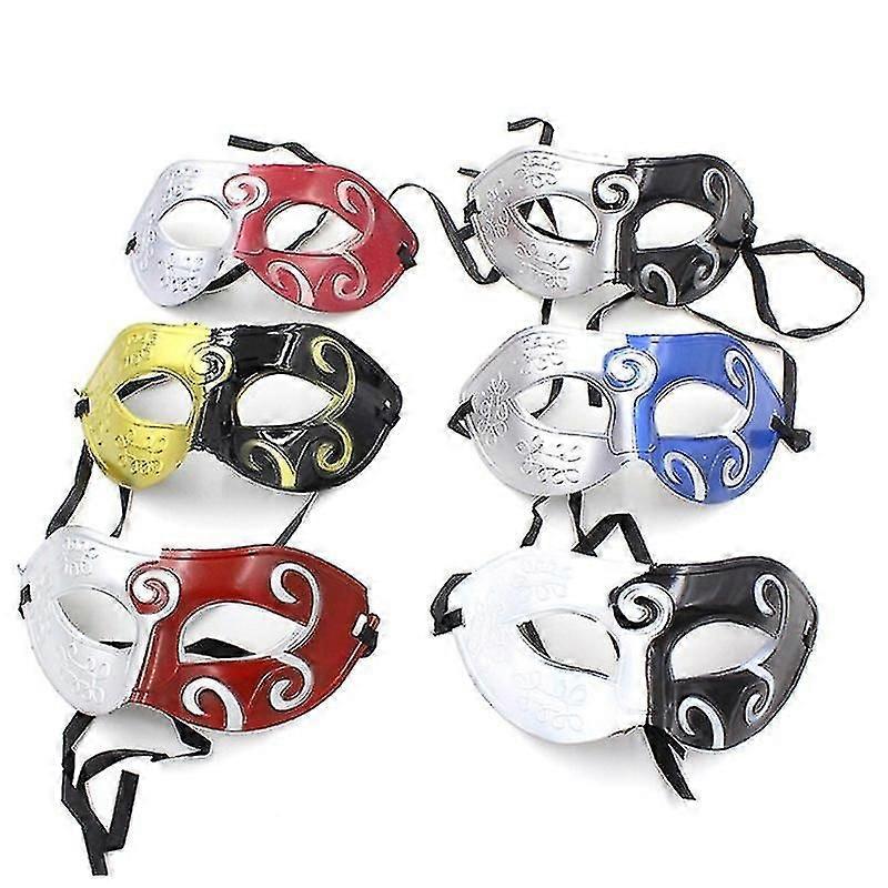 Plastmaskeradmask för män O