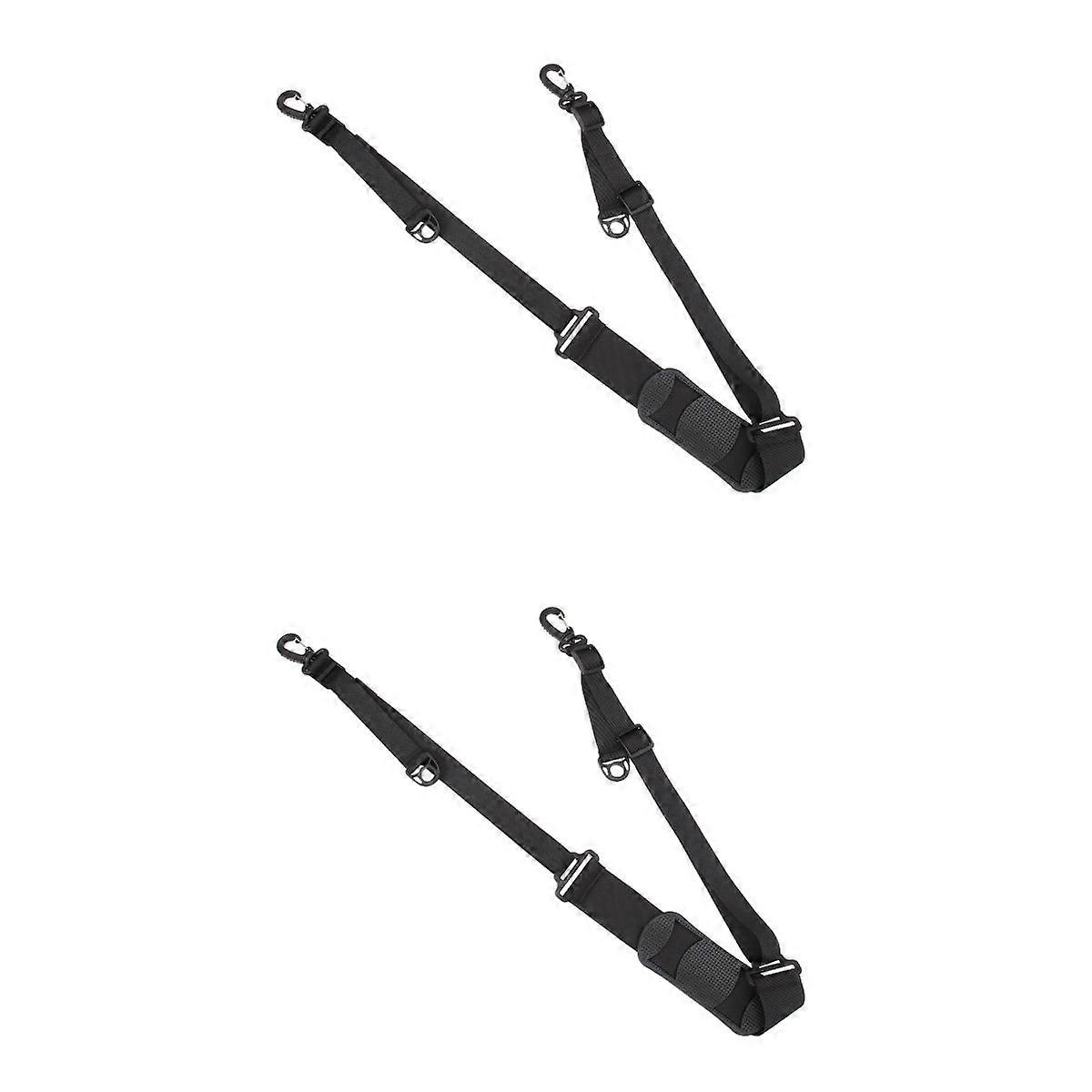 2pcs Universal Snowboard Shoulder Strap Adjustable Scooter Ski Shoulder Fixing Strap