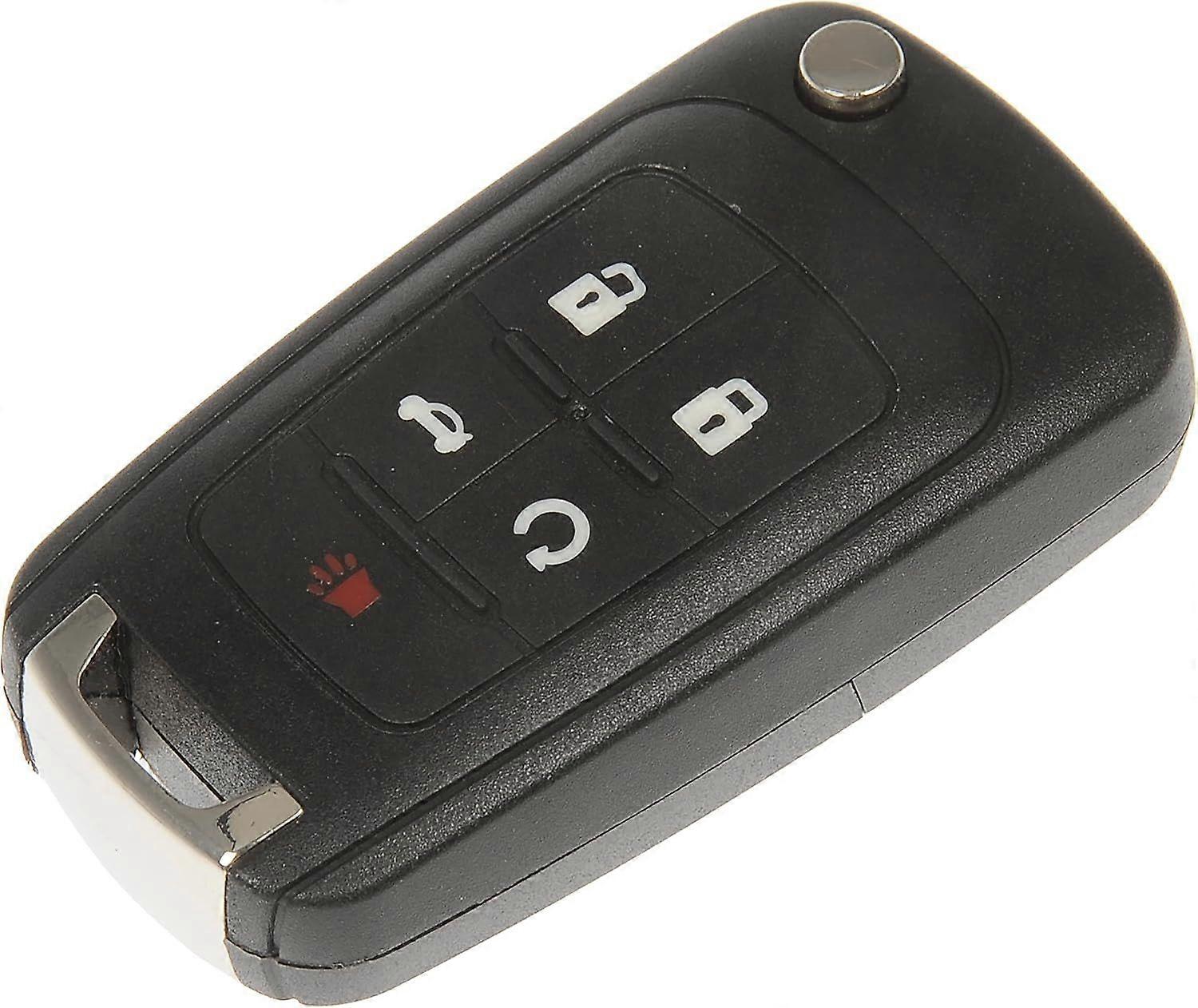 Reparación de carcasa de control remoto sin llave Dorman 95630, para algunos modelos Chevrolet, color negro