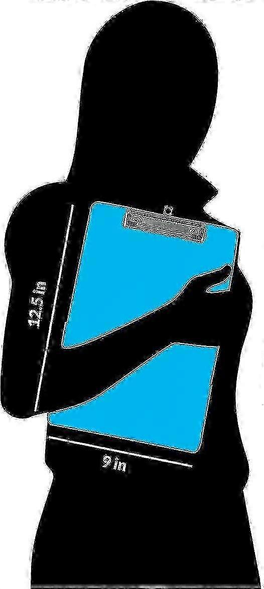 Low-Profile Acrylic Clipboards in A4 Size Multi-Pack Each Holding Up to 100 Sheets 2025