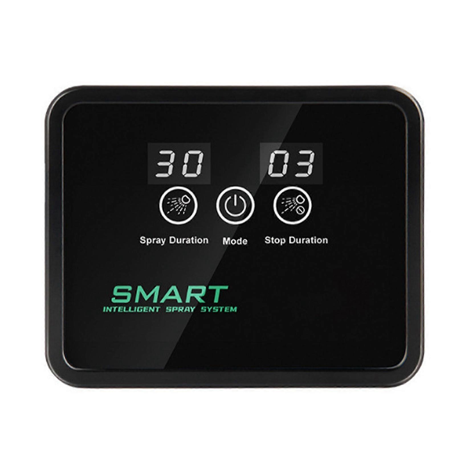 Touch Control Habitat Humidification System With  Rotating Nozzles And Auto Timed Cycles Multicolor