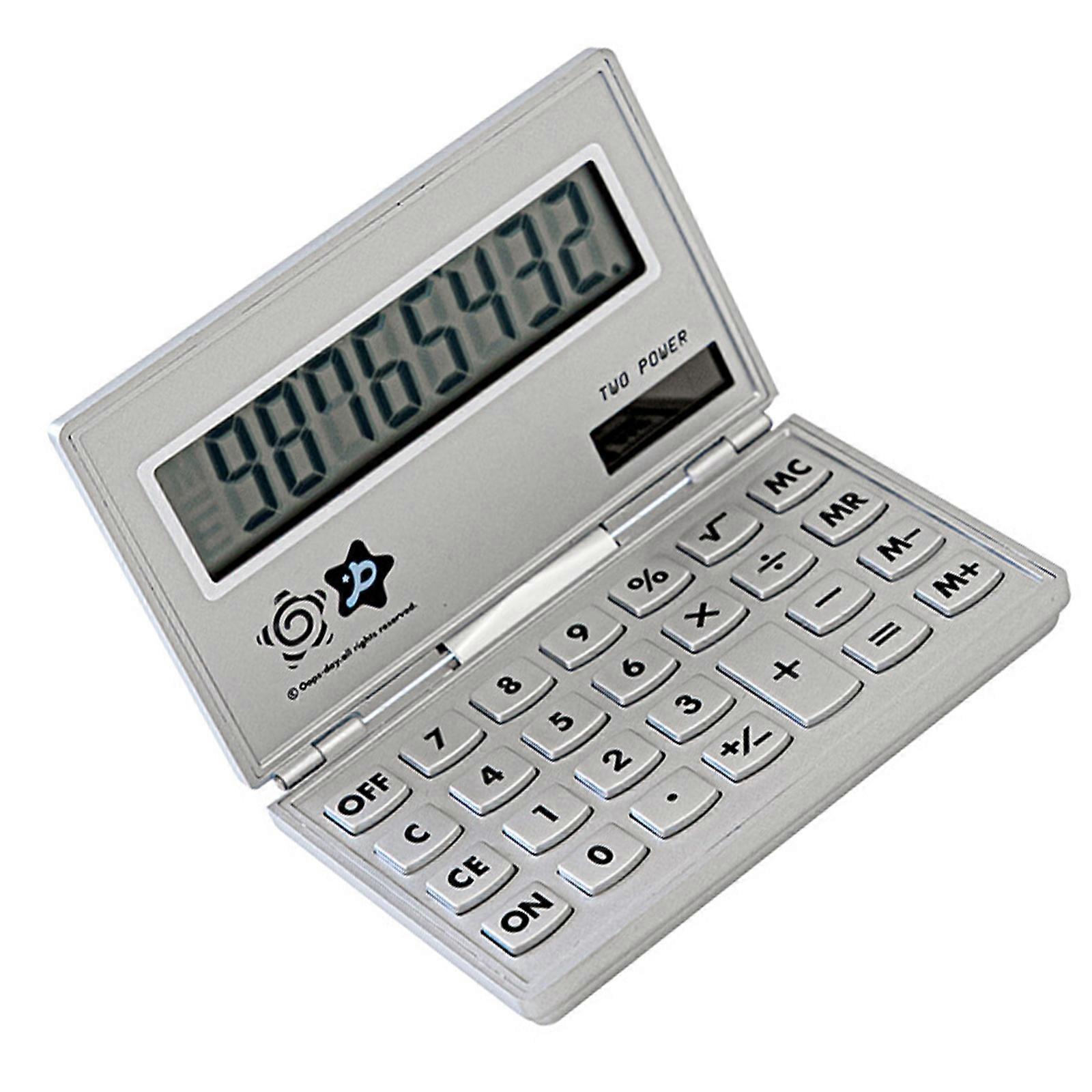 Compact Travel Nostalgiacore Calculator Energy Saving Design Clear Display For Quick Math Solutions Anywhere Multicolor