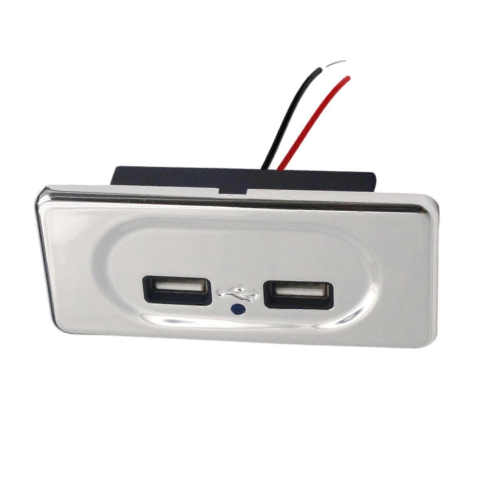 Fast Charging Vehicle Power Socket Overload Prevention High Speed Charging Universal Fit For Car Buses Motorhomes Boats Multicolor