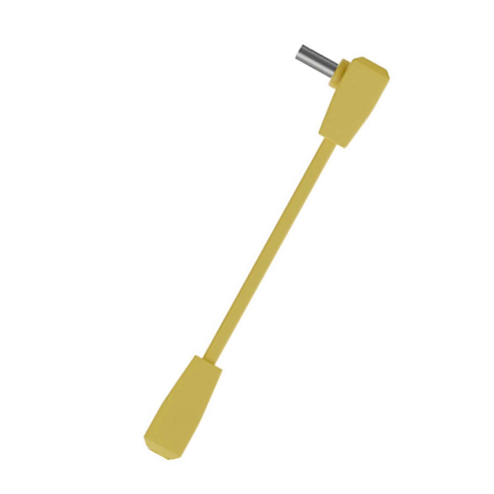 240W Double Side USB C Fast Charge Cable Secure Data Sync TPE Flexible Electronic Device Charging Cord  Yellow