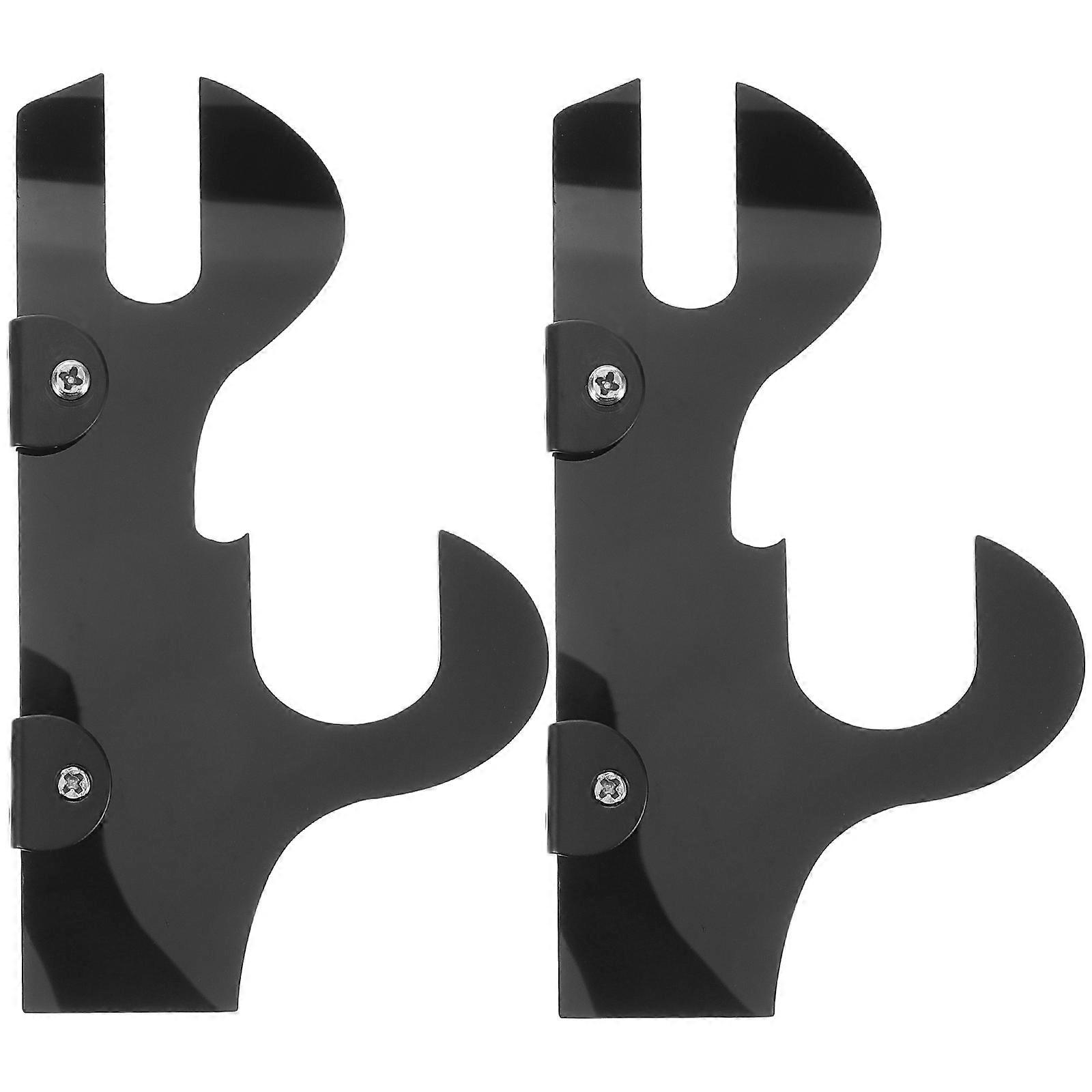 Durable Acrylic Sword Organizer Featuring Sleek Design For Desktop Use With Easy Assembly 1 Pair