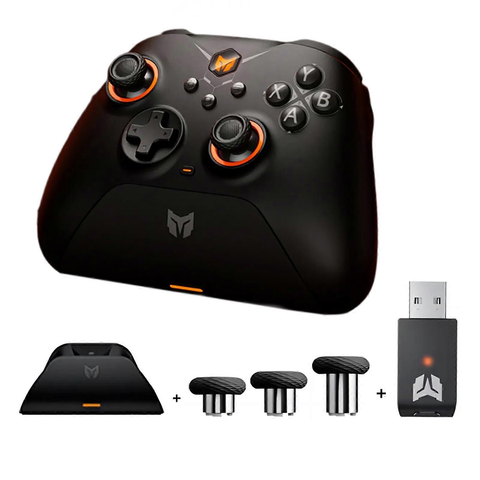 for BIGBIG Won Gale Wireless Gaming Controller Hall Version Combo Gamepad with Charging Dock for NS/PC  Black