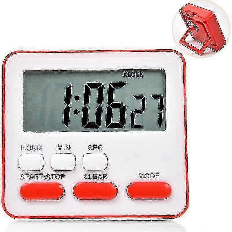 Digital Kitchen Timer Baking Cooking Timer Count Down/Count Up Alarm Clock Student Time Manager For Kitchen Bedroom