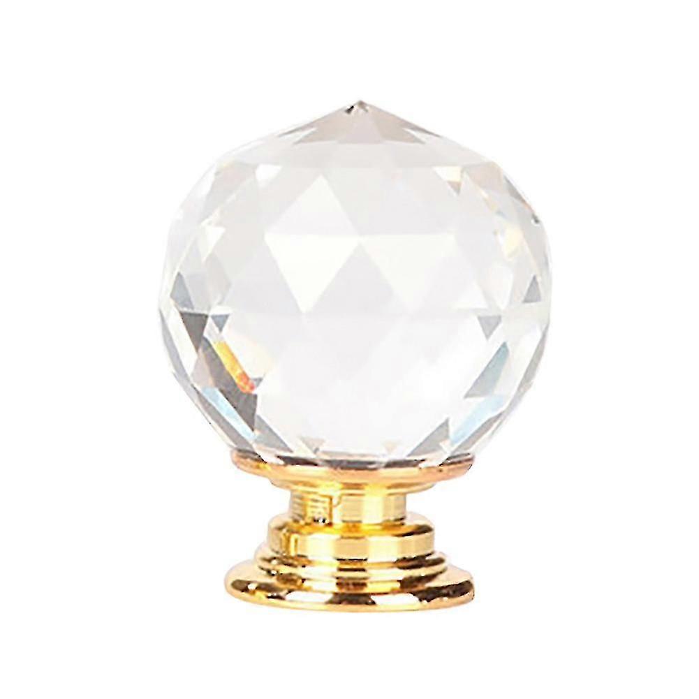 20/30/40mm كريستال زجاج المطبخ خزانة خزانة درج مقبض مقبض خزانة