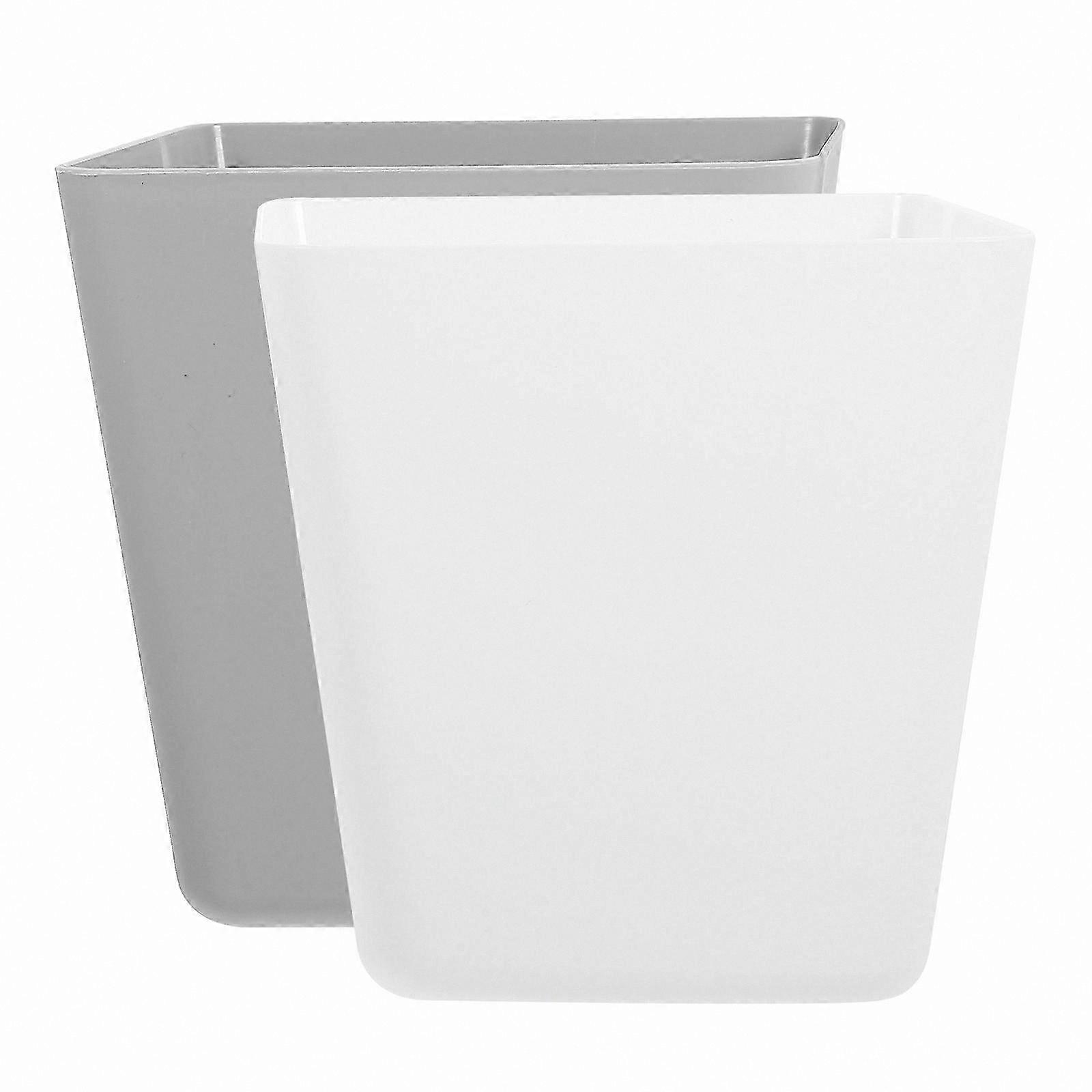 2-Pack Plastic Hanging Cups for Small Storage Solutions