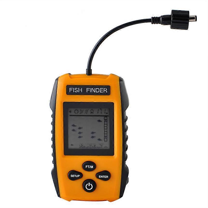 Fish Finder with Accurate Sonar Detection and Backlit LCD for Kayak, Ice, Freshwater and Saltwater