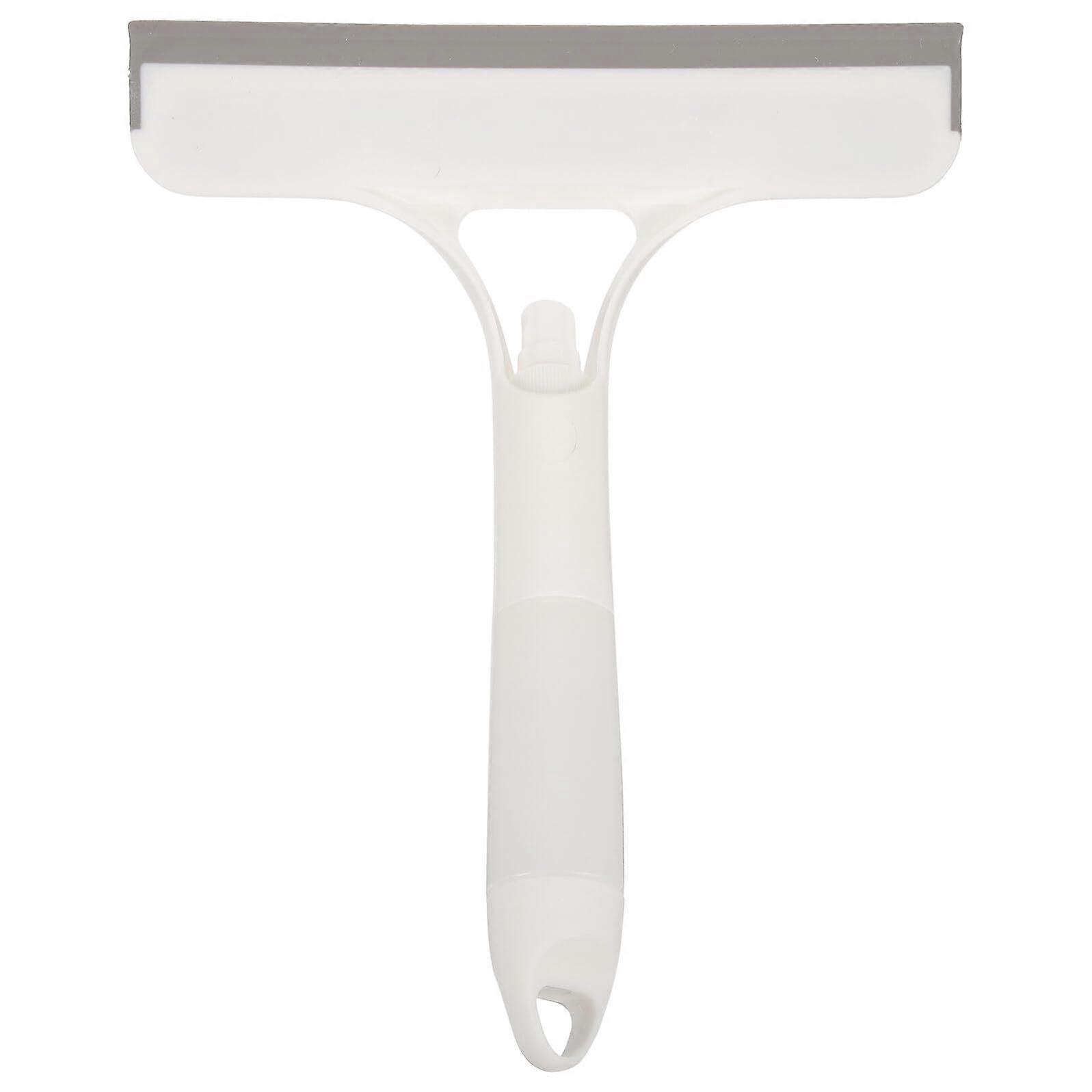 Window Squeegee Shower Door and Glass Wiper with Hanging Hook for Mirrors Tiles and Kitchen Cleaning