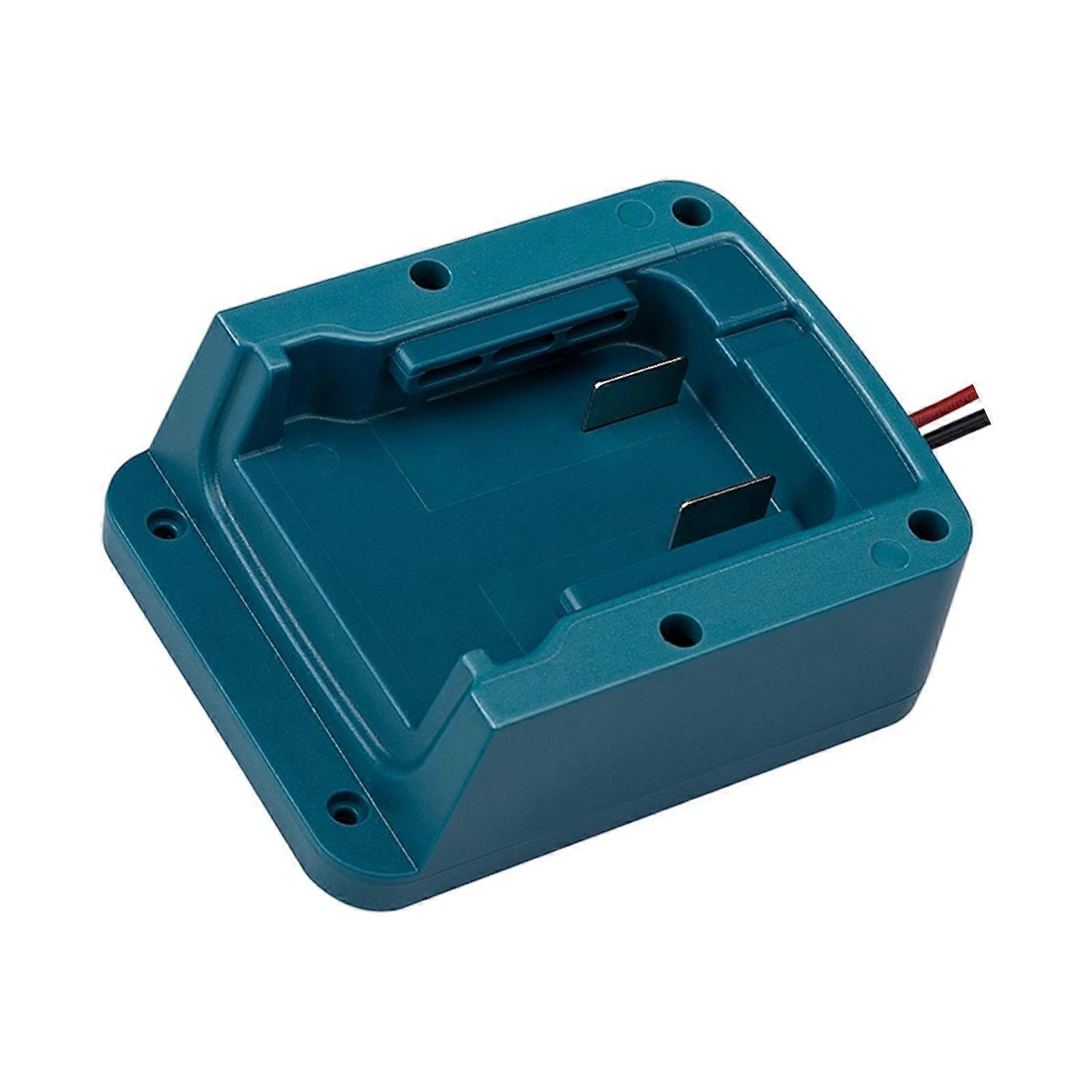 Battery Power Supply Adapter Connector With Protections Ensuring 18V Lithium Power Use Power Tool Accessories  Blue