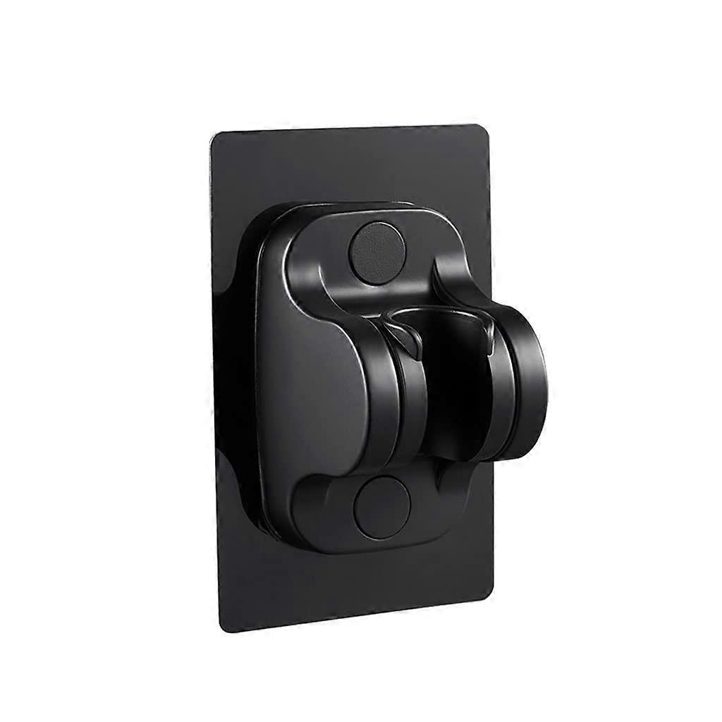 Adjustable Shower Head Holder Punch 90° Rotation Wall Mount Bracket for Handheld Nozzle 120×80×55mm (D)